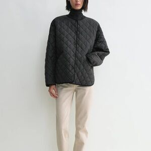 Toteme Dublin Black Quilted Jacket